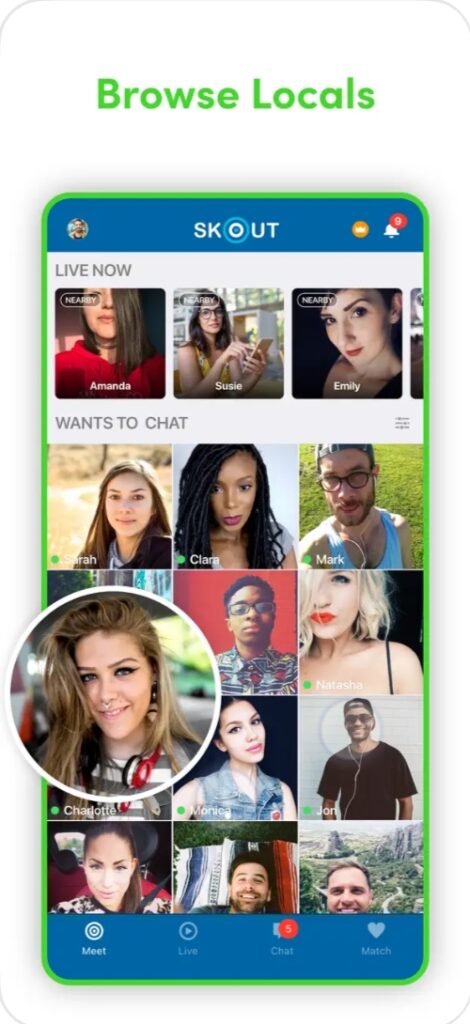 تحميل برنامج skout مهكر للايفون skout.6.63.0.ios.2024 آخر إصدار 3