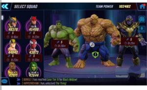 تحميل marvel strike force squand rpg للايفون مهكرة  IOS.7.3.2.2024 اخر اصدار 3