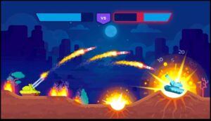 تحميل لعبة Tank Stars مهكرة APK.2024 تانك ستارز اخر اصدار 2